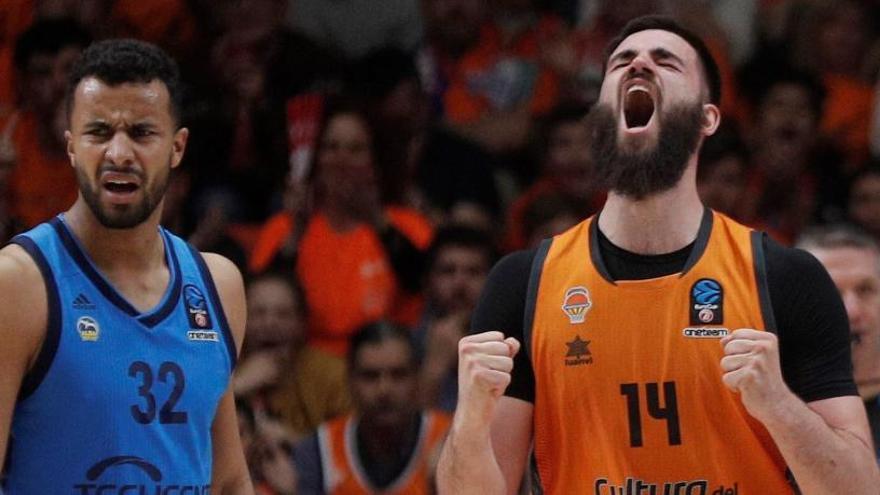 Triunfo muy sufrido del Valencia Basket que vale el «playoff»