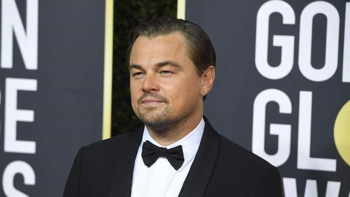 Leonardo DiCaprio, en los Globo de Oro de 2020