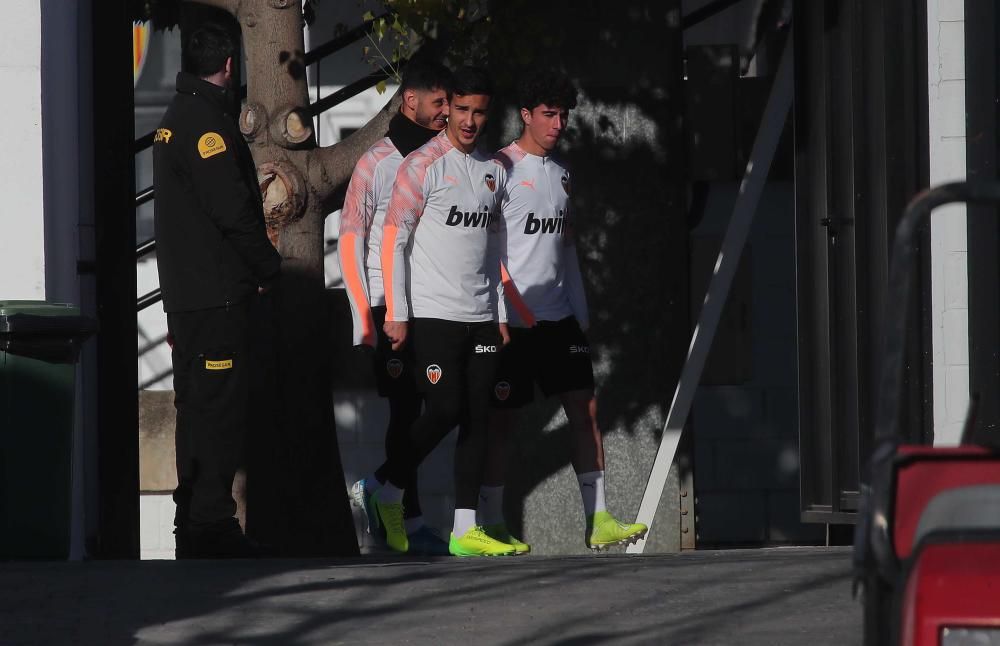 El Valencia CF prepara el partido ante el Mallorca
