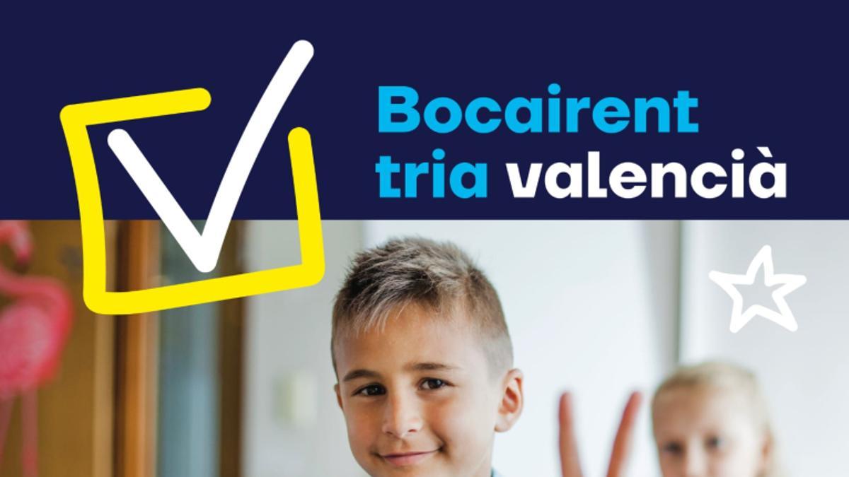 Bocairent promueve una campaña para elegir la opción de valenciano en la consulta impulsada por la Generalitat