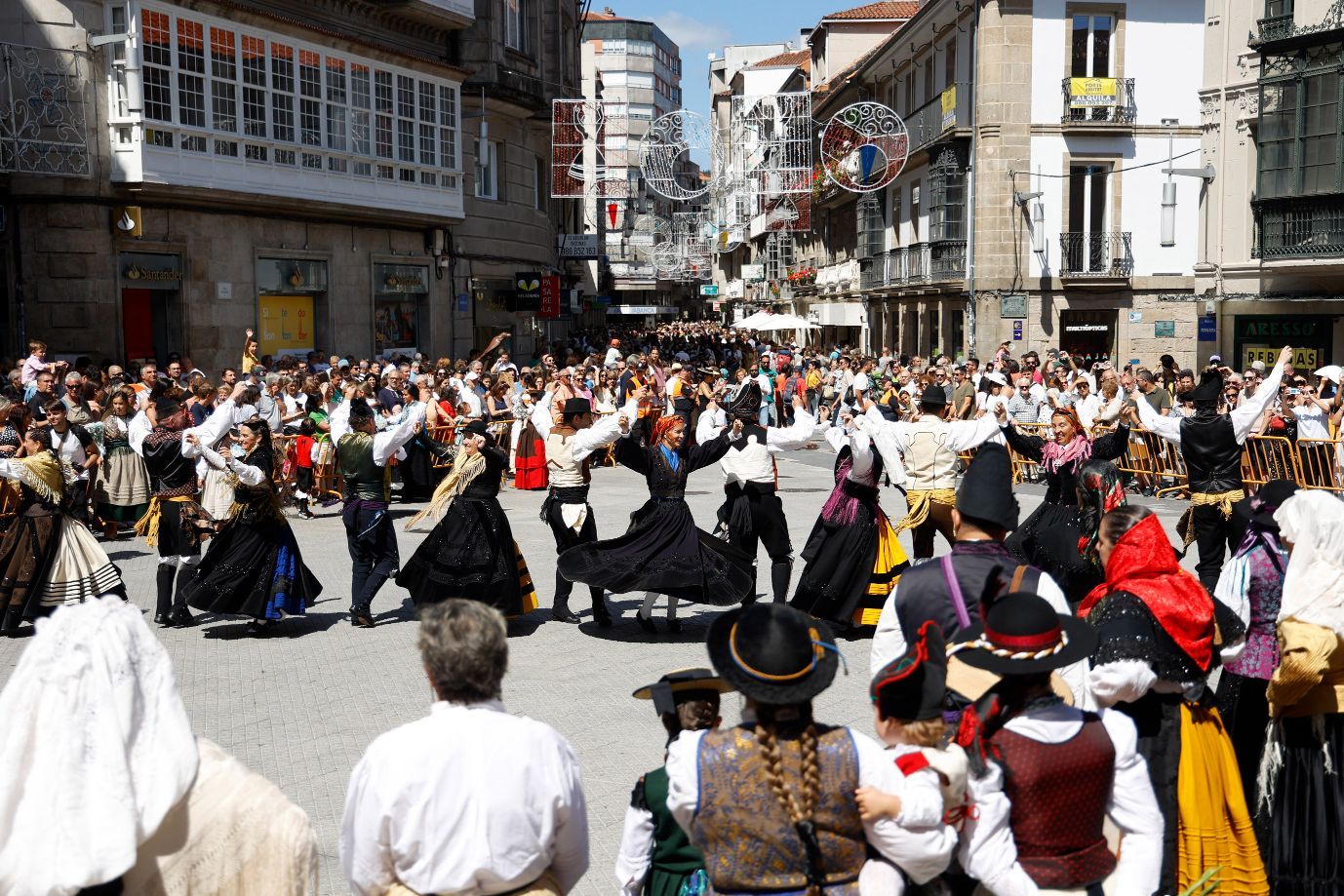 Las fiestas de A Peregrina llenan Pontevedra