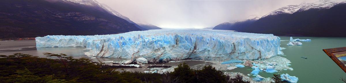 Glaciar Perito Moreno en el Parque Nacional de los Glaciares, Patagonia.