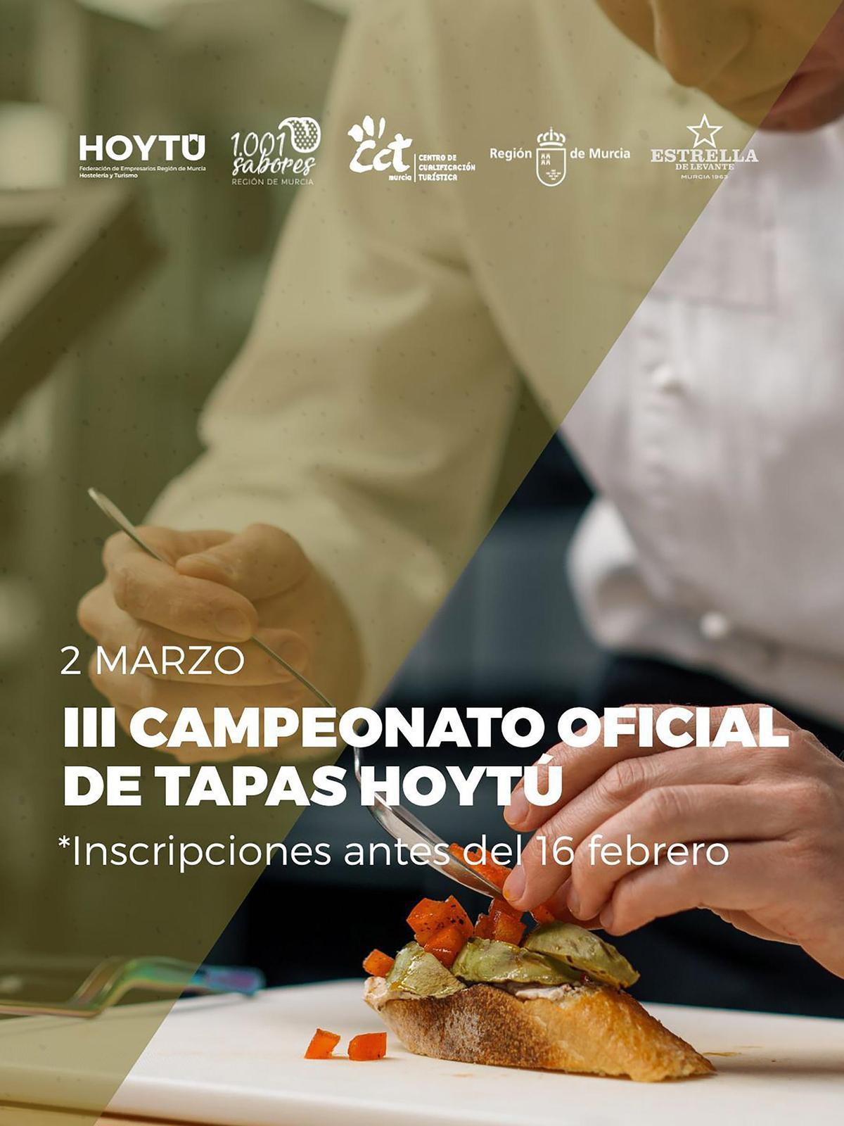 Cartel del campeonato de tapas
