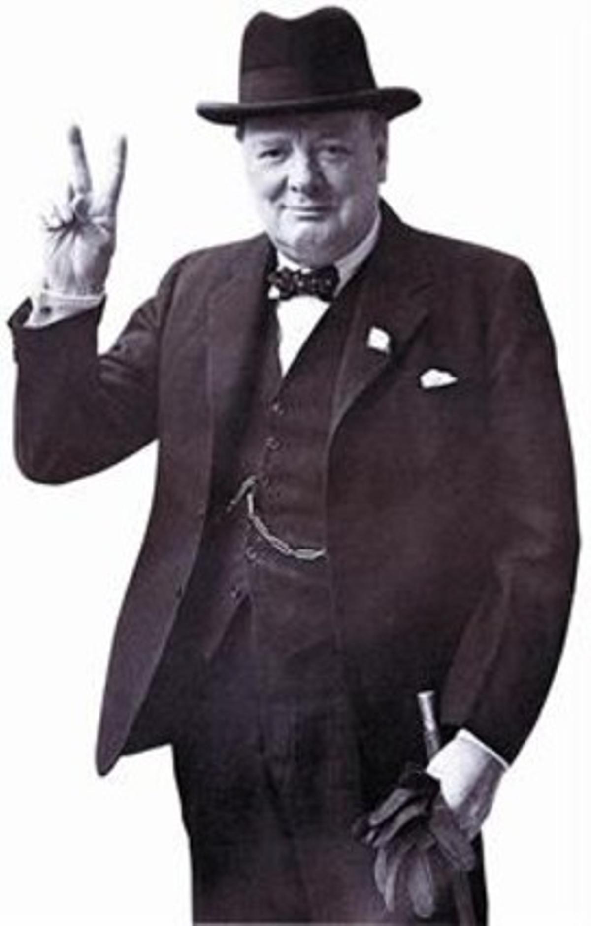 LÍDER  3 Winston Churchill va presidir el Govern durant la segona guerra mundial i es va convertir en el líder que va faltar al país als anys 30.