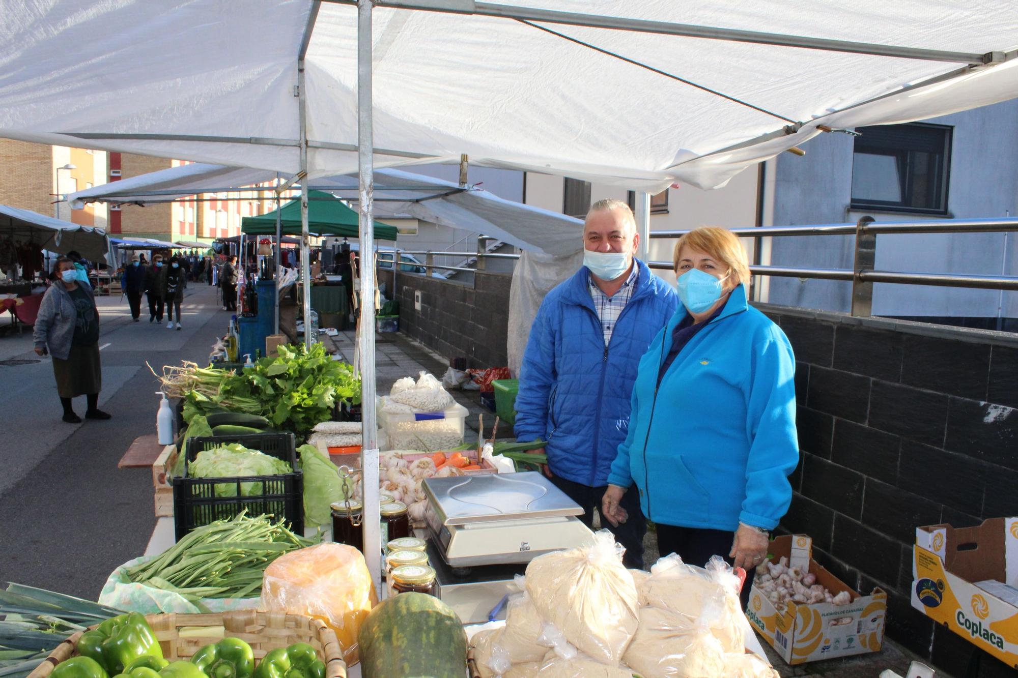 Ambiente en el mercado de Tapia