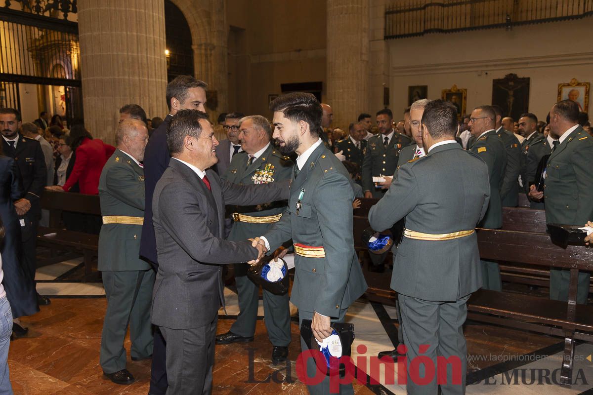 Así se ha vivido el día de la patrona de la Guardia Civil en Caravaca