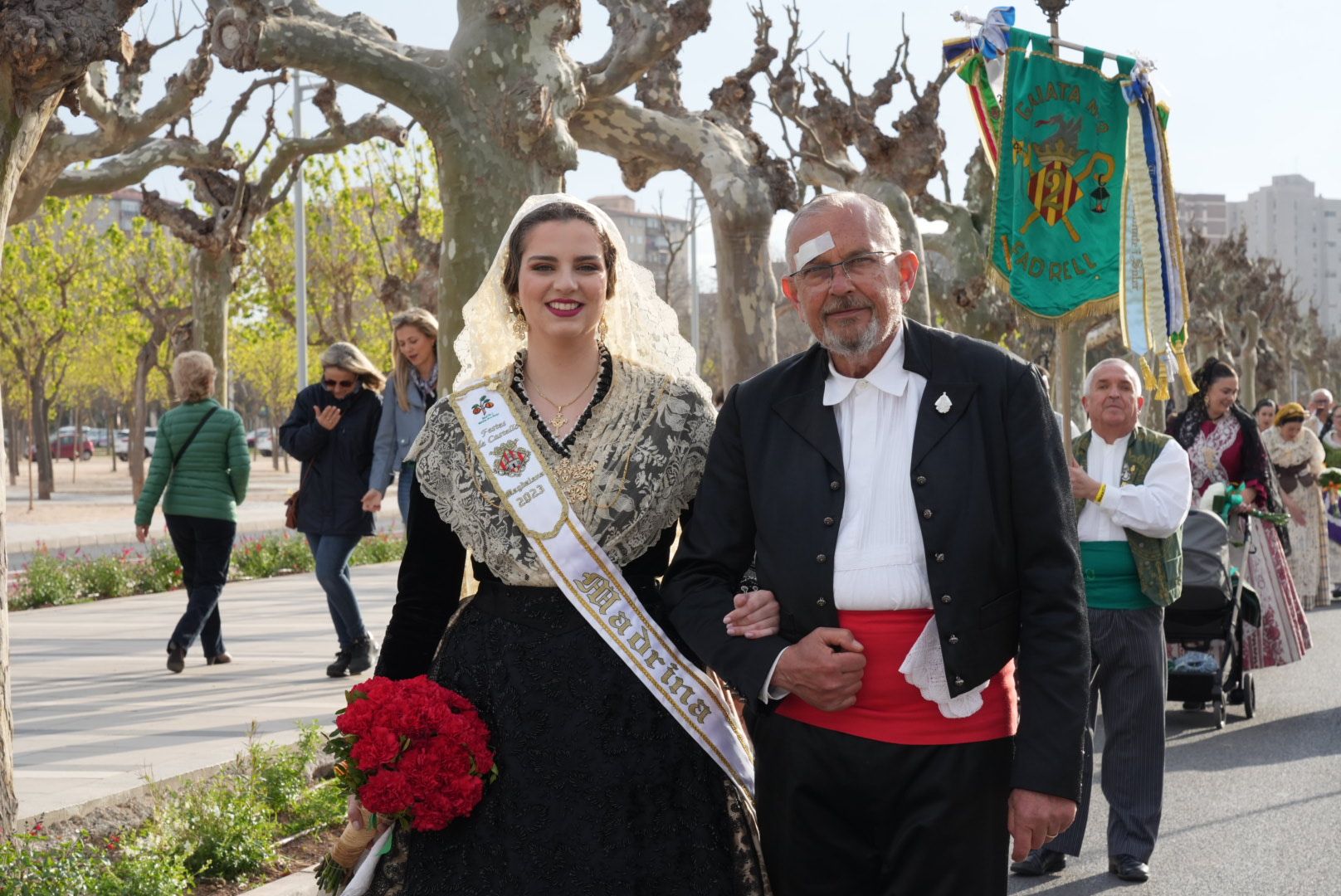 Galería de la Ofrena: El homenaje de las fiestas a la Mare de Déu de Lledó