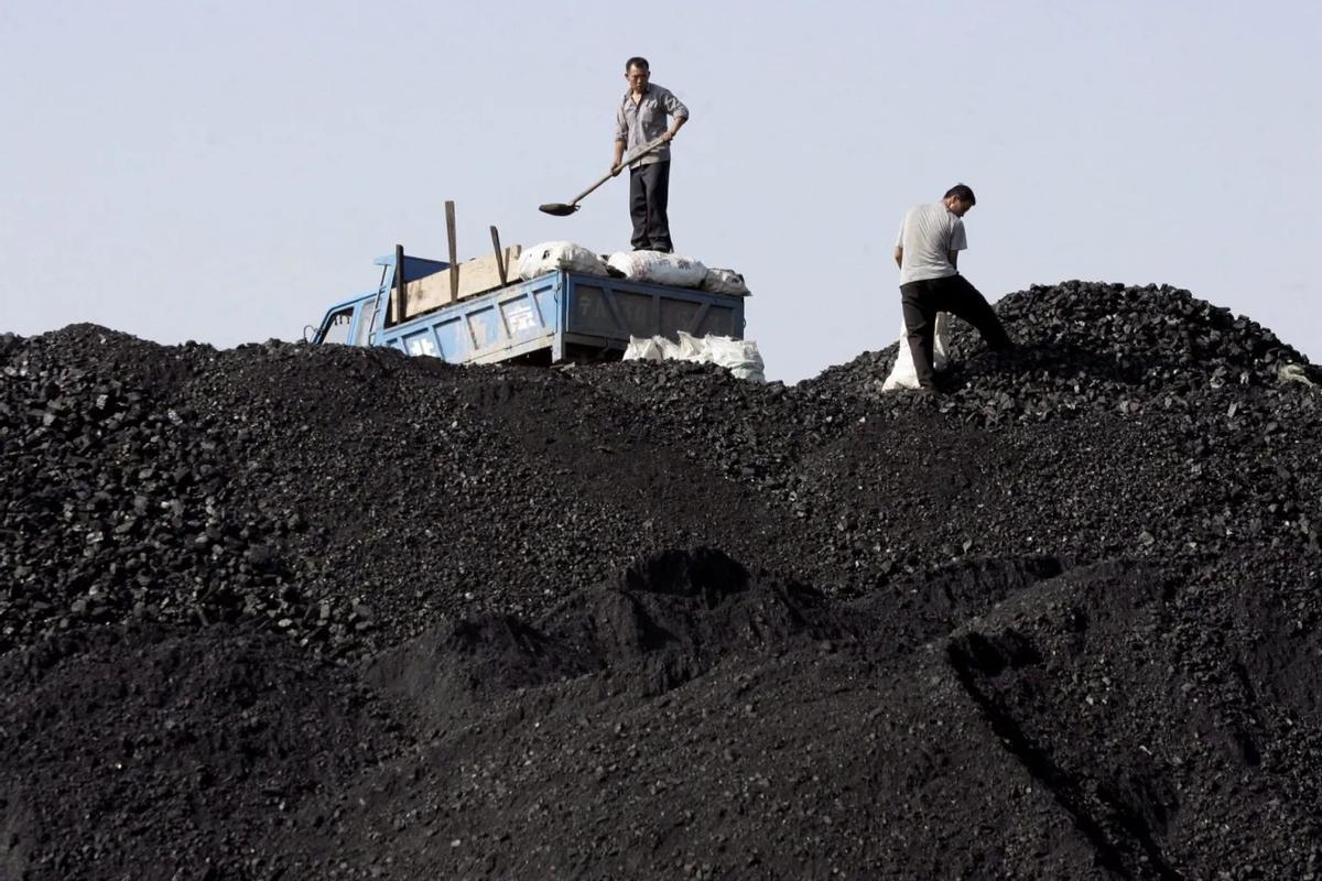 Mina de carbón en China