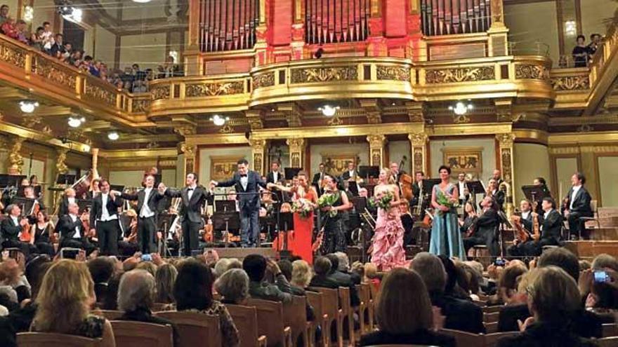 La Simfònica brilla en la Musikverein