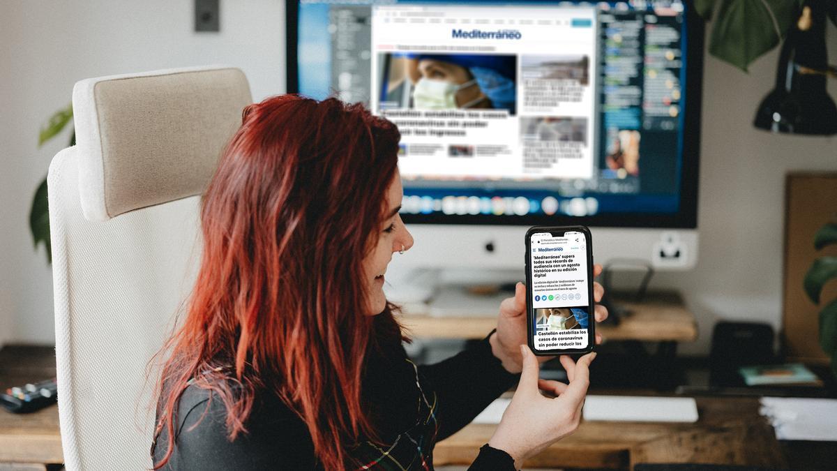 La edición digital de 'Mediterráneo' ha marcado un récord histórico de audiencia en octubre.