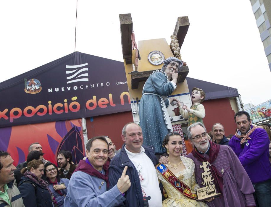 El Ninot Indultat, el último en Nuevo Centro, también va para Almirante.