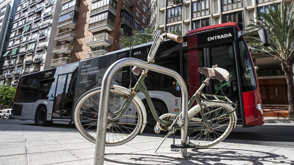 Un autobús en Alicante