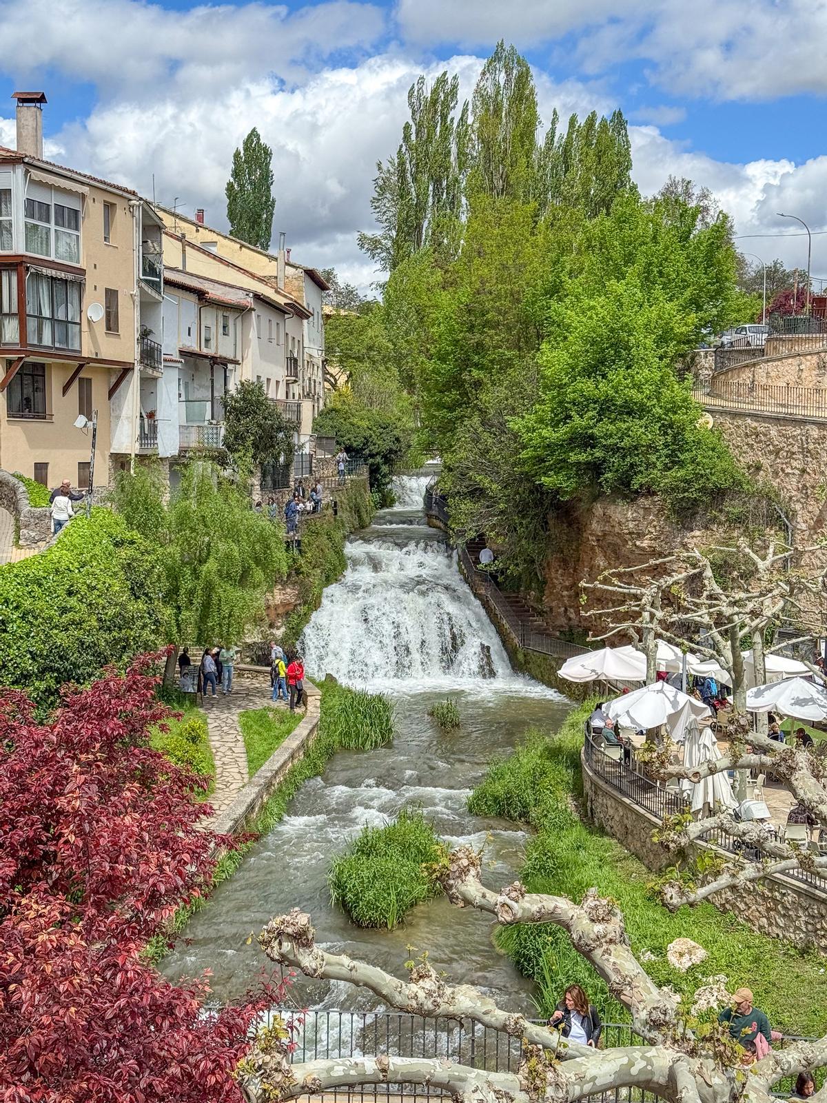 Las cascadas del Tajo por las calles de Trillo