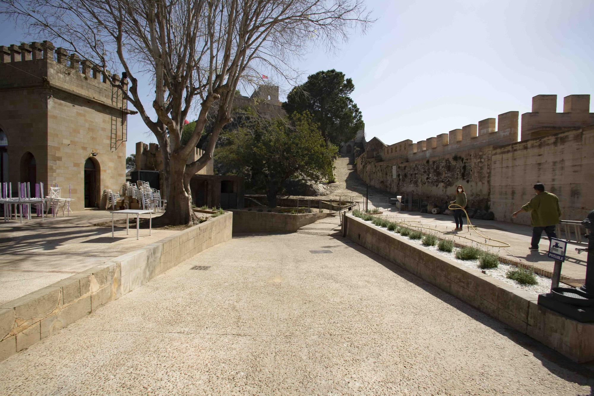 El Castell de Xàtiva reabre sus puertas con mejoras en los espacios