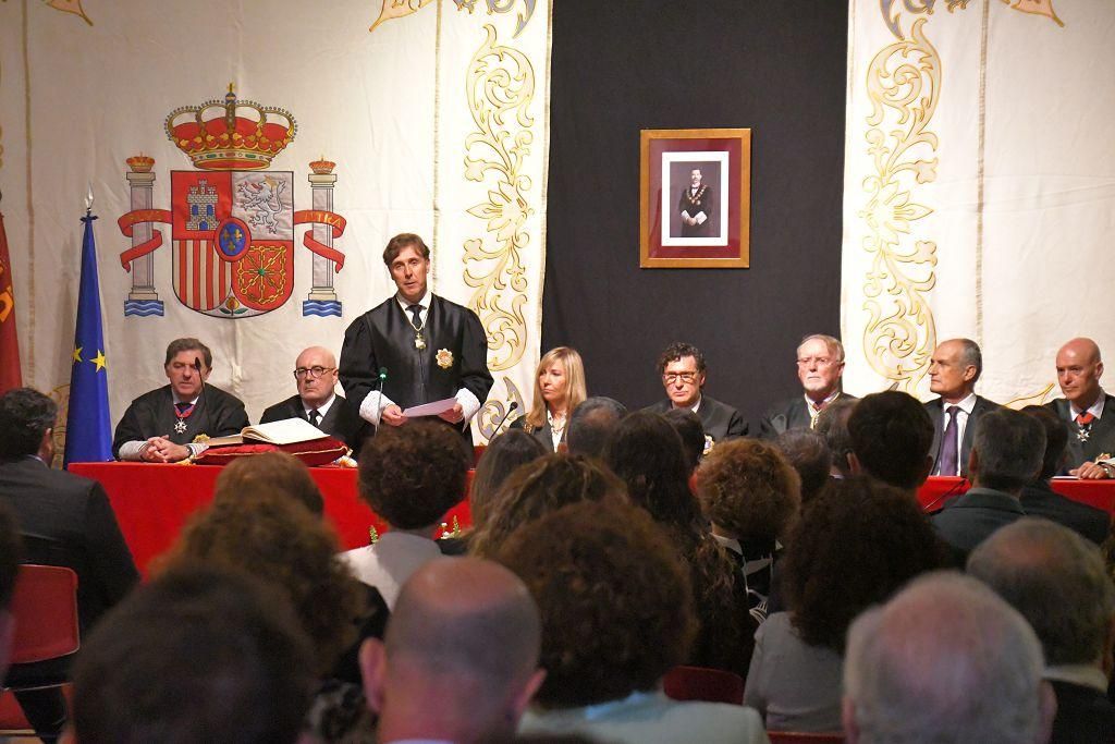 La toma de posesión de Manuel Luna como nuevo presidente del TSJ de la Región, en imágenes