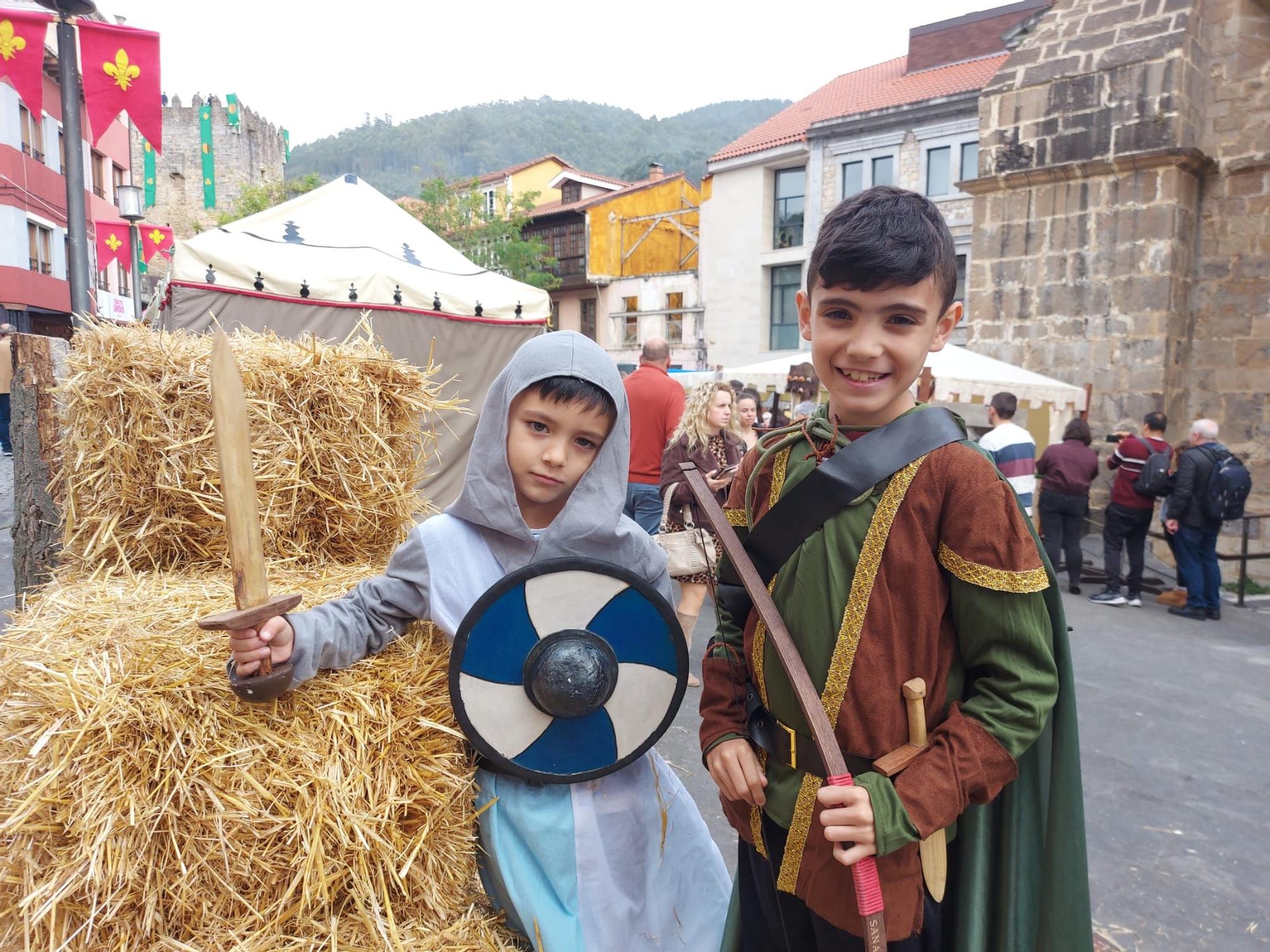 En imágenes: Domingo de lleno en la Feria Medieval de Salas