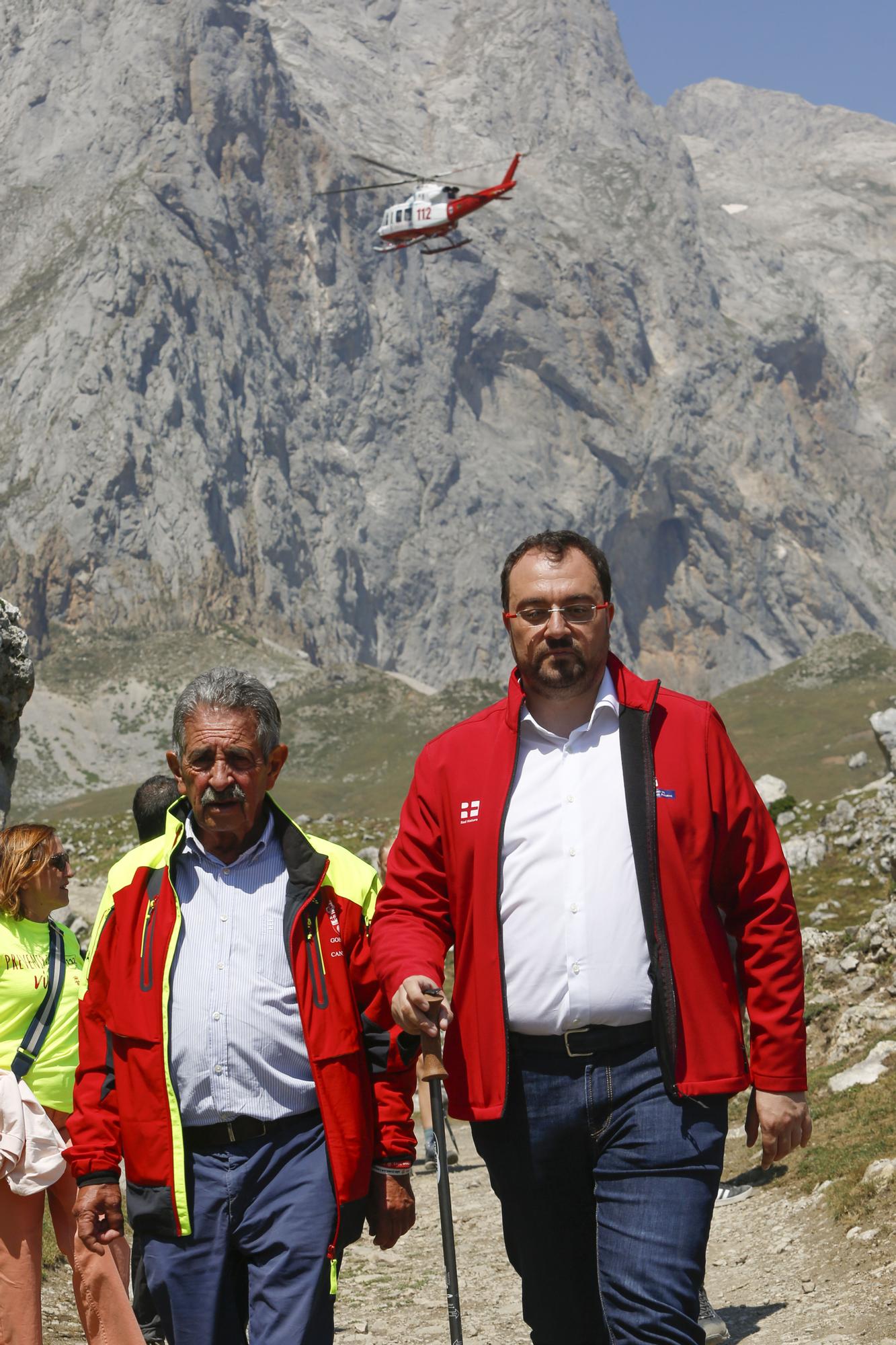 EN IMÁGENES: Así ha sido el simulacro de rescate en los Picos de Europa