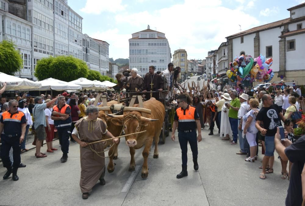 Expulsión de los leprosos en Betanzos