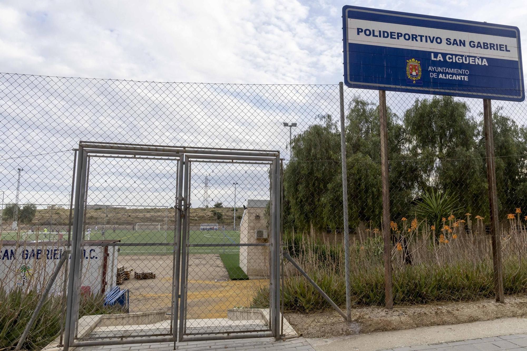 San Gabriel reclama la apertura del campo de La Cigüeña tras el fin de las obras