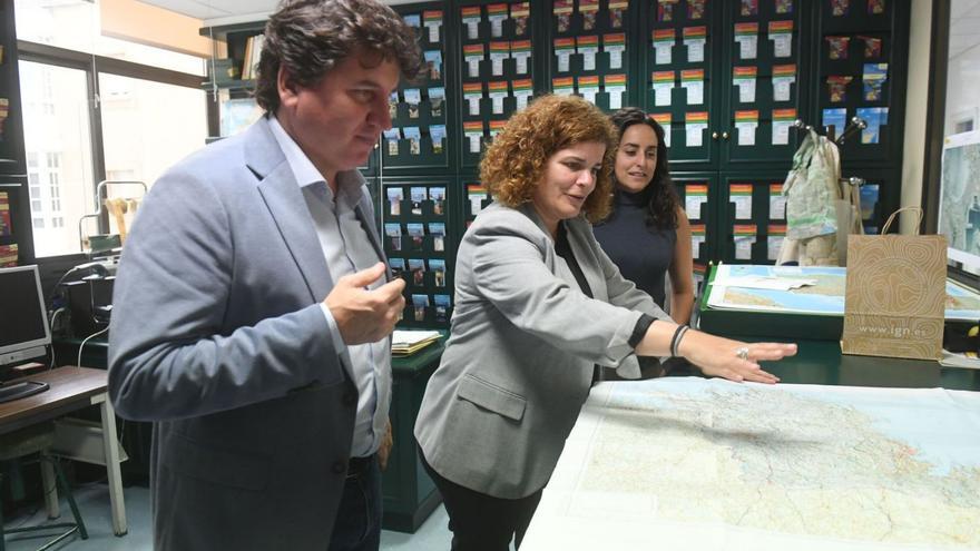 El Instituto Geográfico Nacional presenta el nuevo mapa provincial de A Coruña
