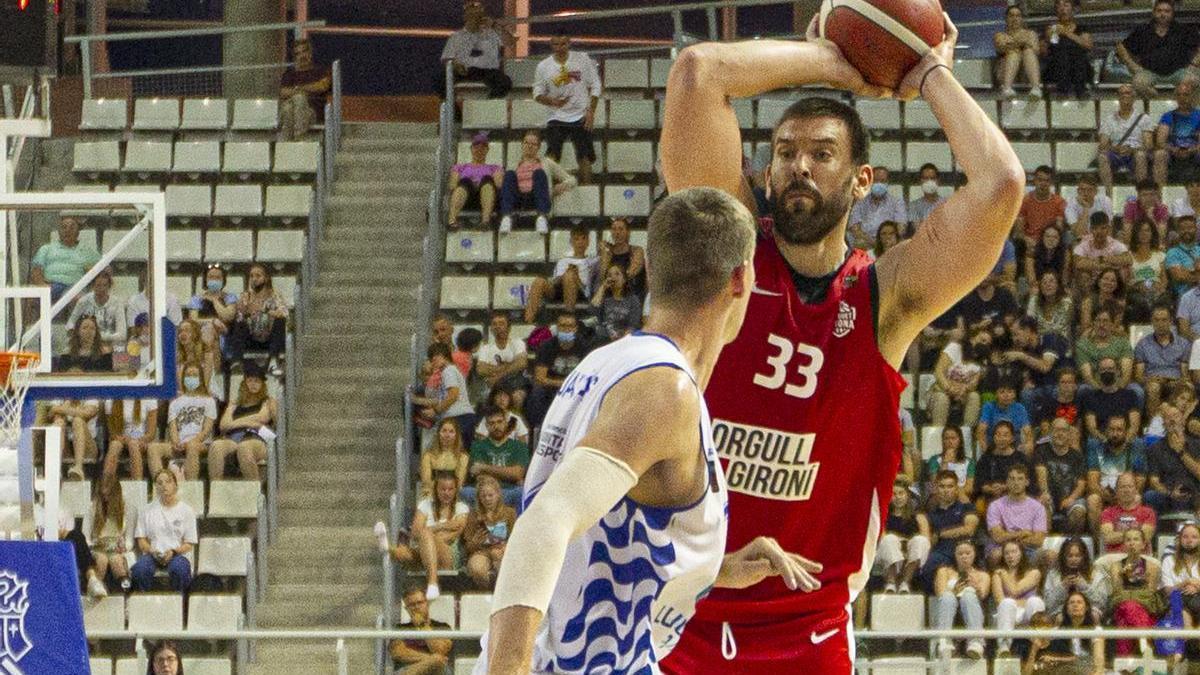 Marc Gasol en el Pedro Ferrándiz