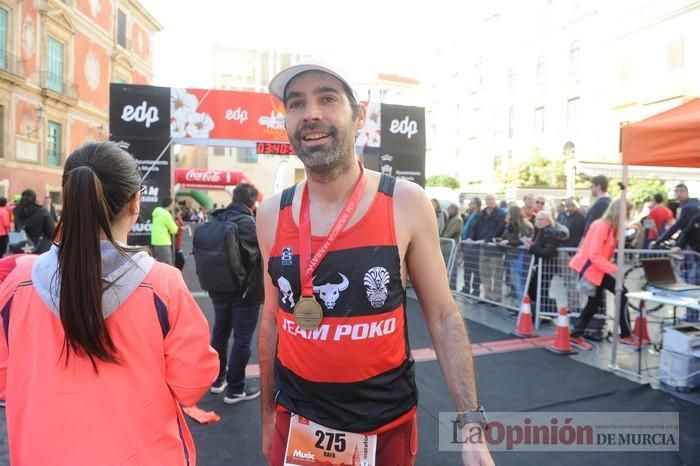 Maratón de Murcia: llegadas (V)