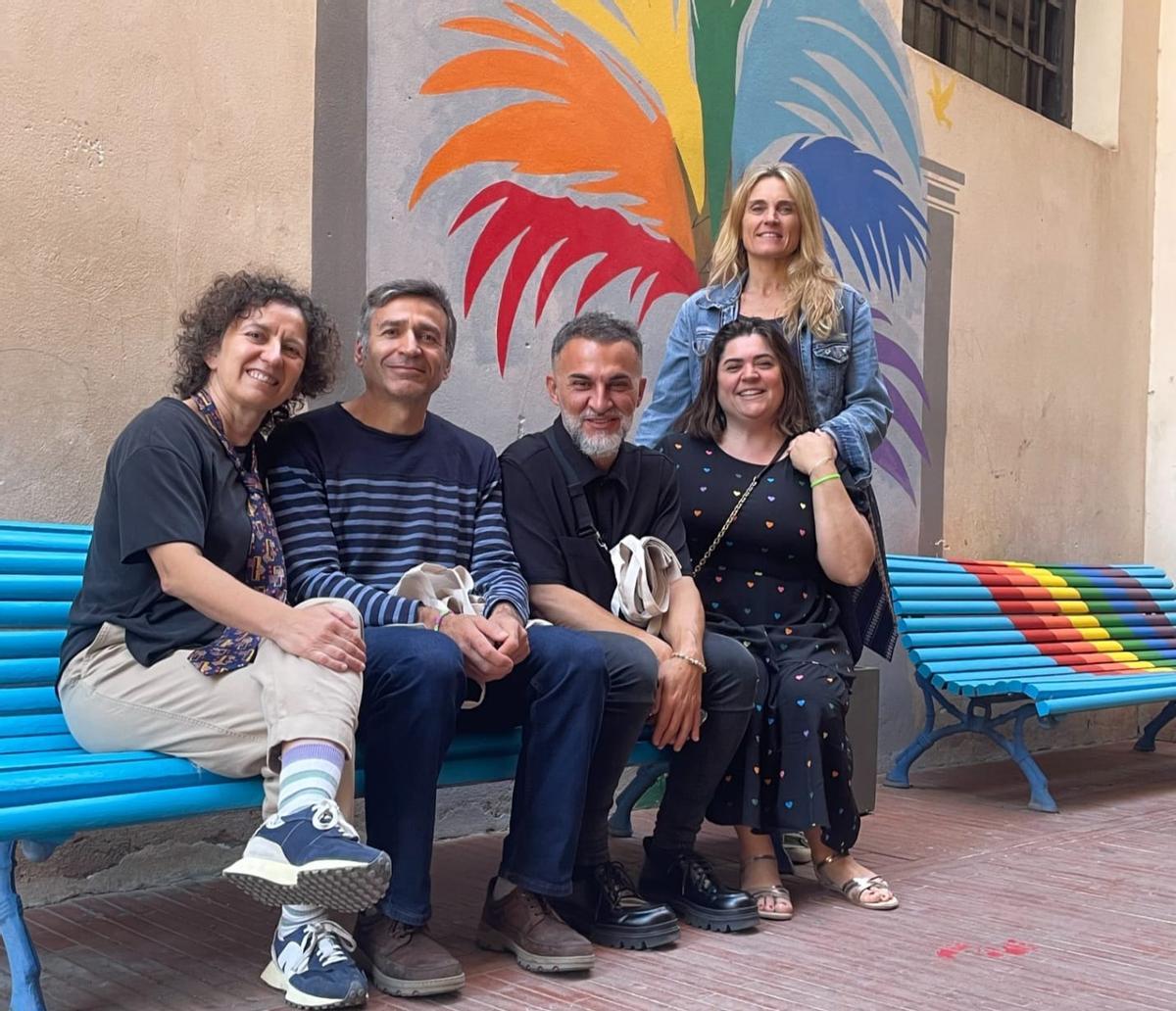Representantes del Prácticas, de la Asociación de Familias y de la Delegación de Desarrollo Educativo de Málaga.