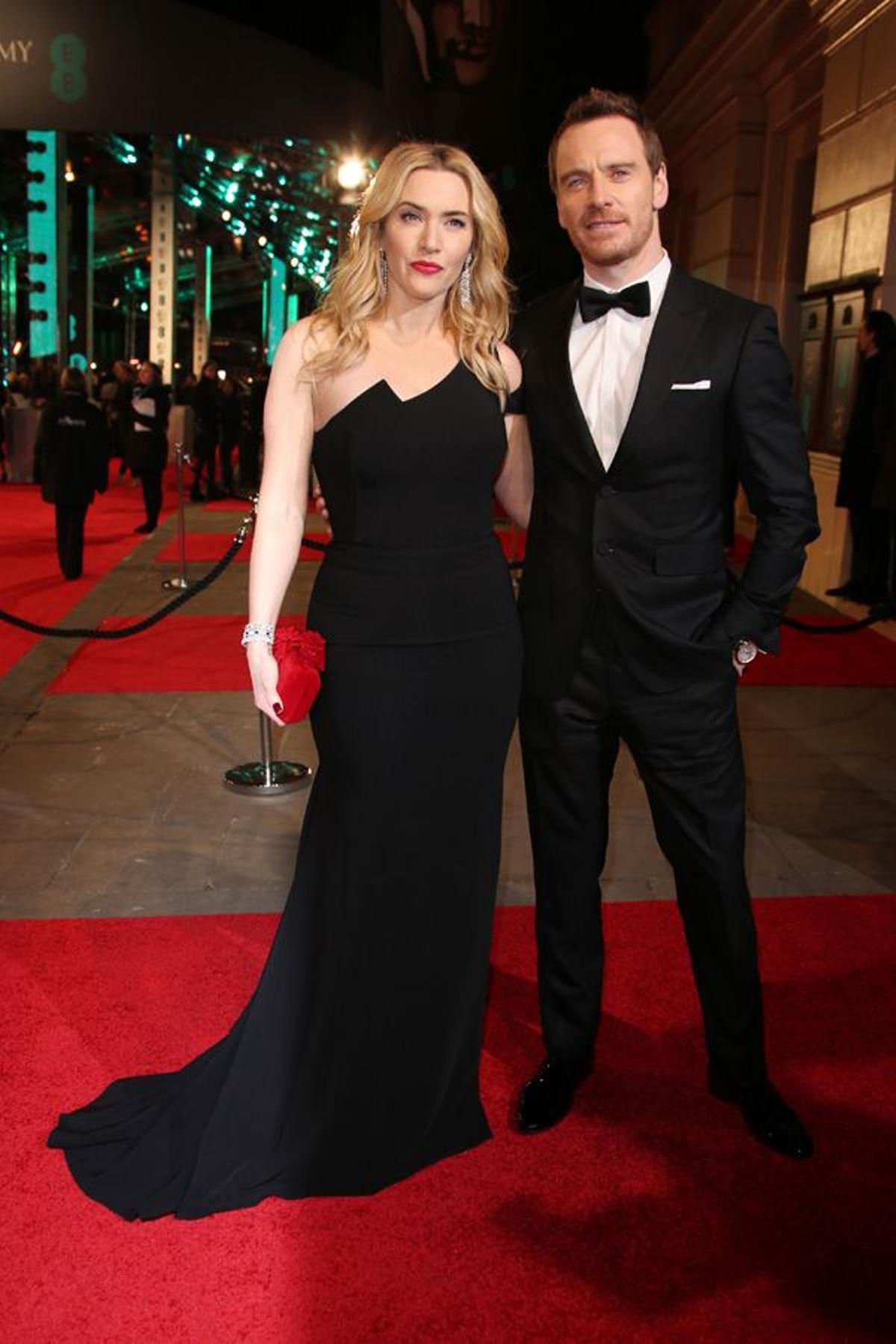 Premios Bafta 2016: Kate Winslet y Michael Fassbender