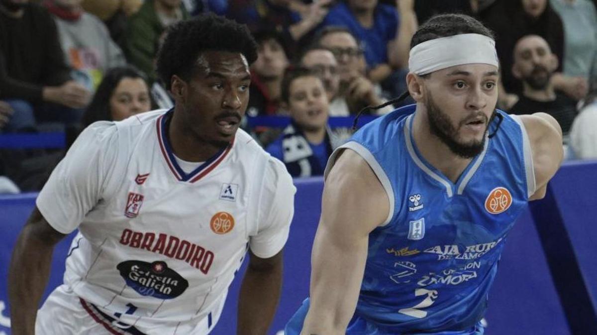 Ty Roberts, en un encuentro en el Ángel Nieto.  | J. L. F.