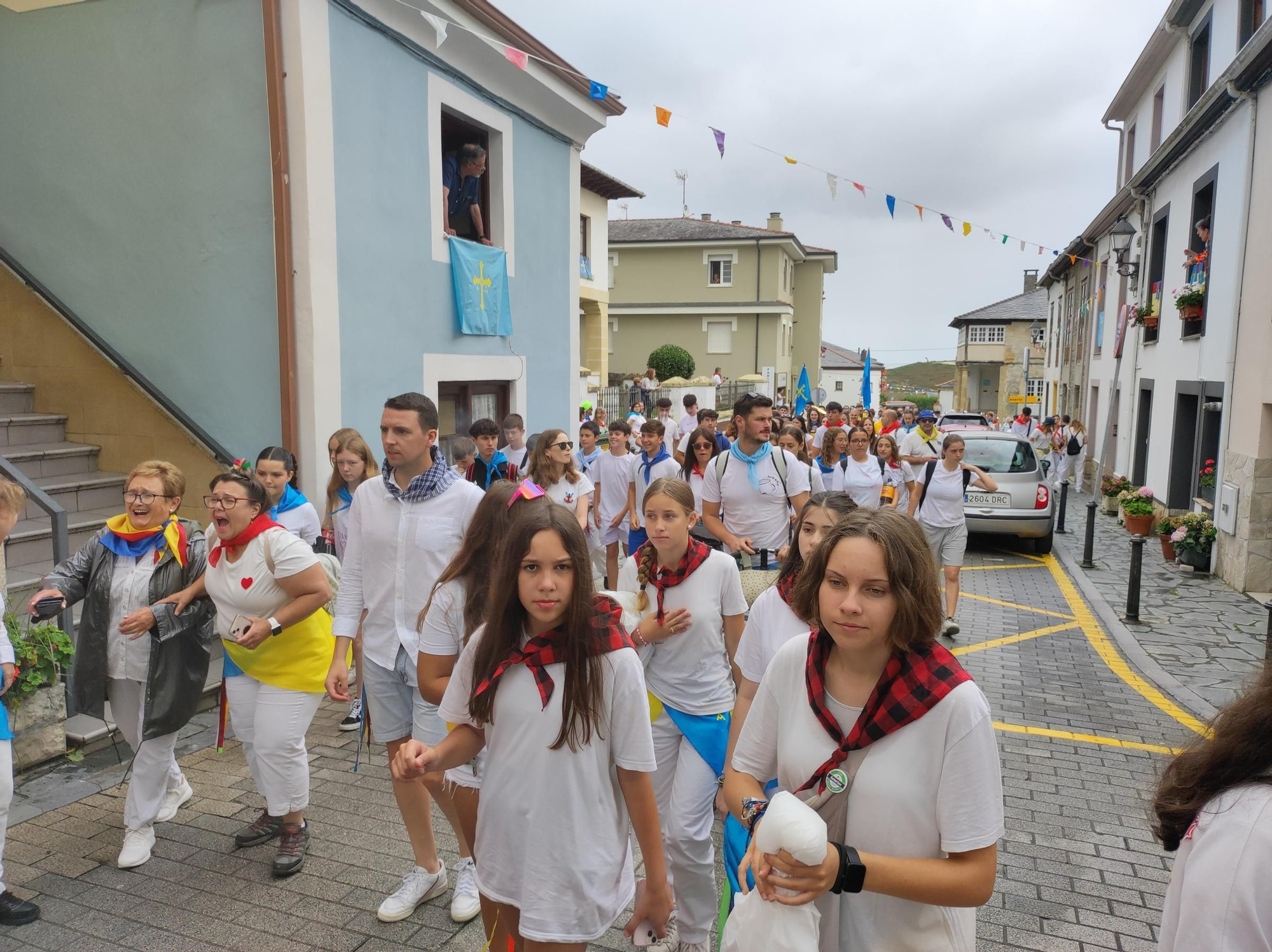 En imágenes: Así fue la salida de los romeros para celebrar la jira que cierra Las Telayas