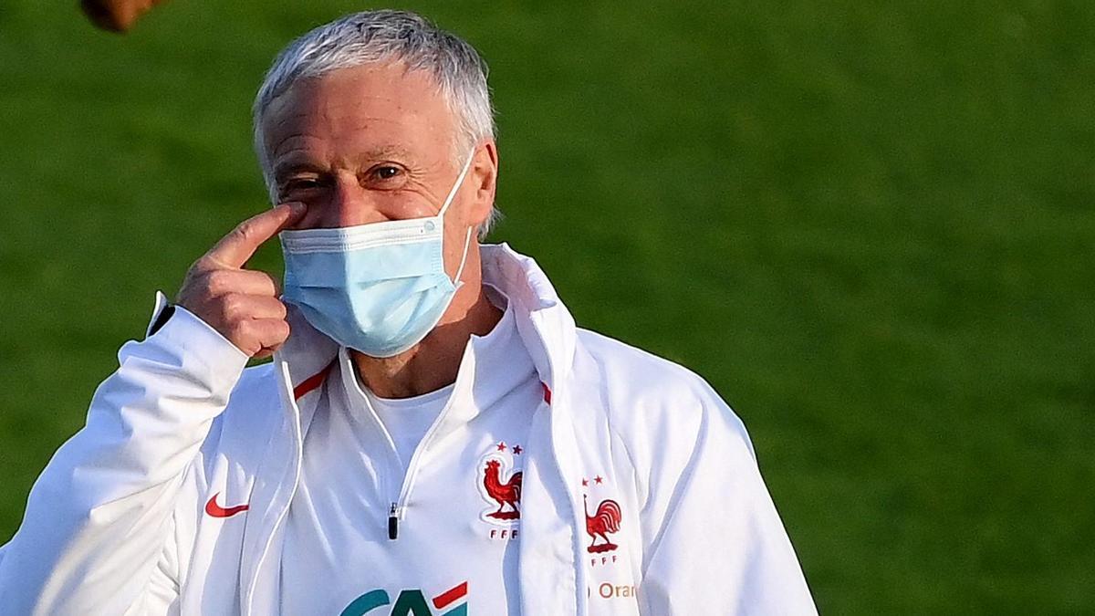 El entrenador francés, Didier Deschamps.