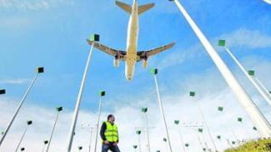 El sistema antiniebla del aeropuerto de Asturias.