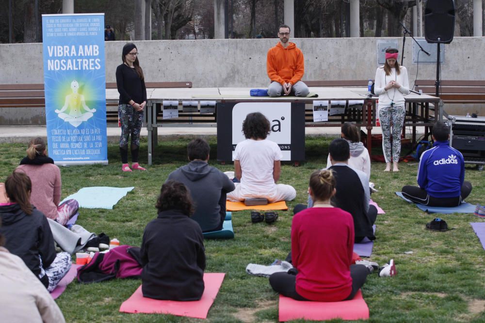 «Masterclass» benèfica de ioga