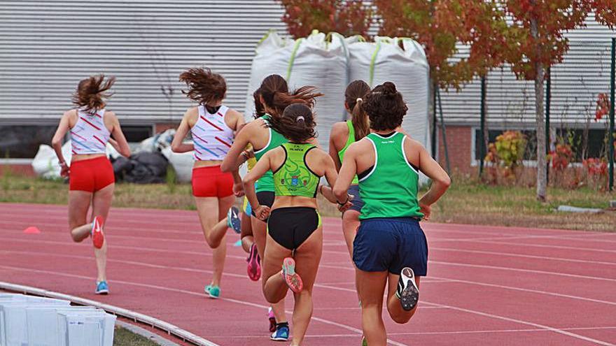 Una competición de atletismo en el campus. |   // IÑAKI OSORIO