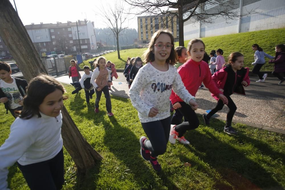 Día de la Paz en el Colegio La Vallina de Luanco