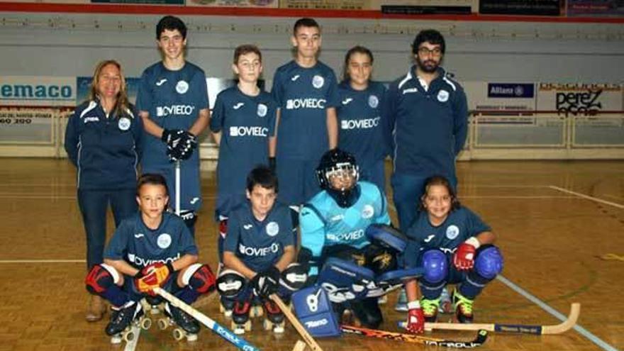 El Oviedo Roller C. P., campeón en categoría alevín.