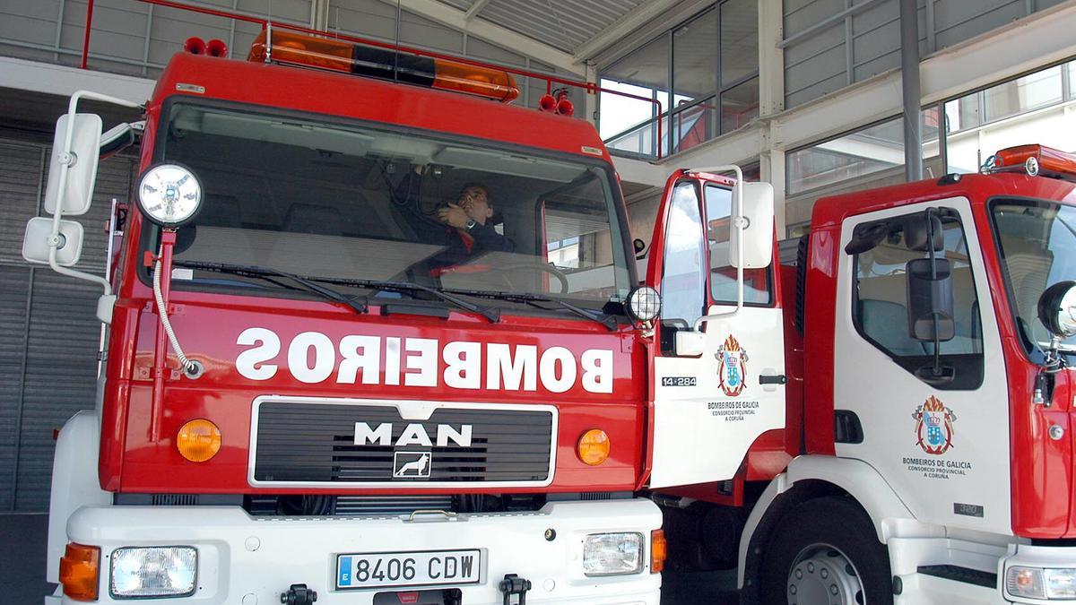 Bombeiros de Arteixo.