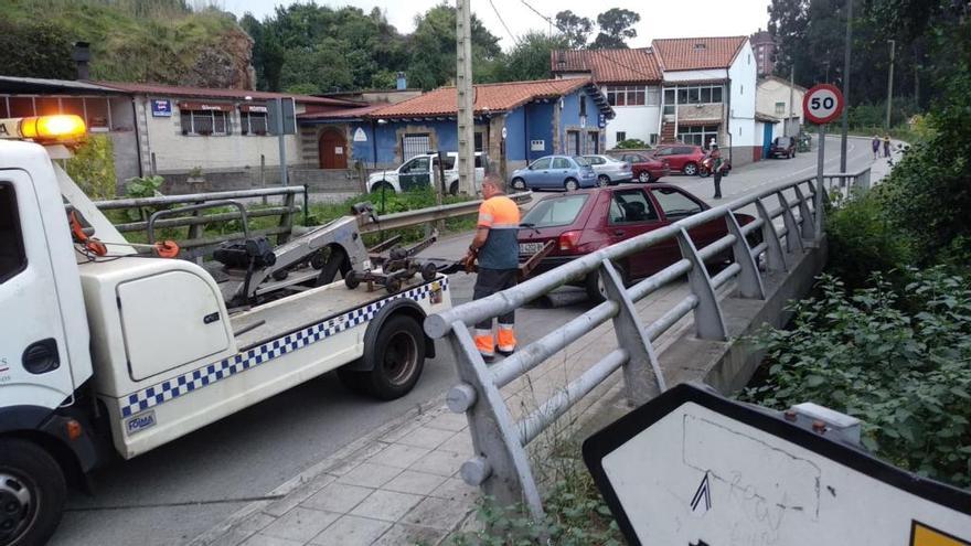 El coche utilizado en la huída