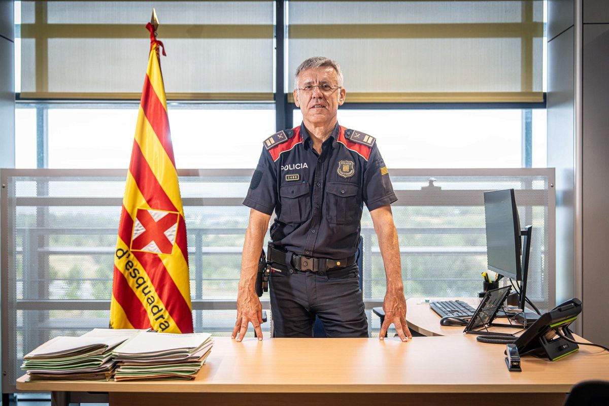 Entrevista con el comisario jefe de Mossos Miquel Esquius Entrevista con el comisario jefe de Mossos Miquel Esquius