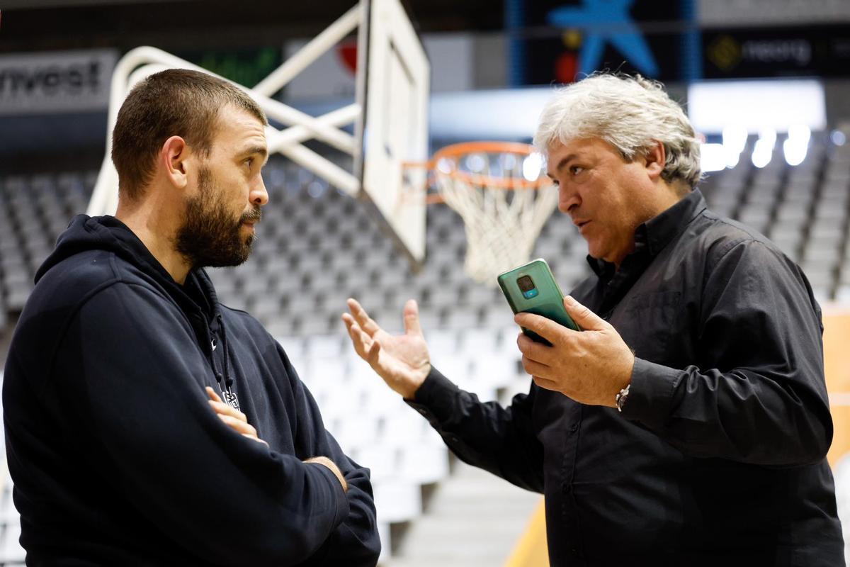 Marc Gasol atendió a SPORT en Fontajau en una semana complicada para el equipo