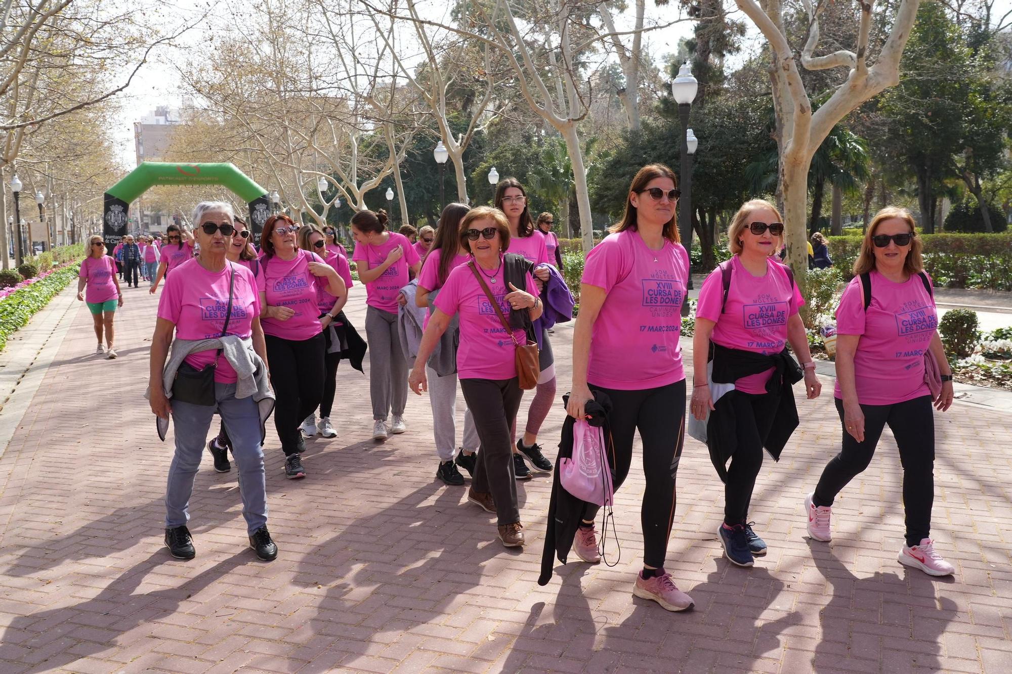 Todas las imágenes de la XVIII 'Cursa de les Dones' de Castelló