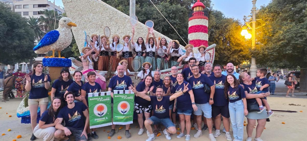 El premio Barón de Cortes fue a parar a la alegoría a la Vela Latina.