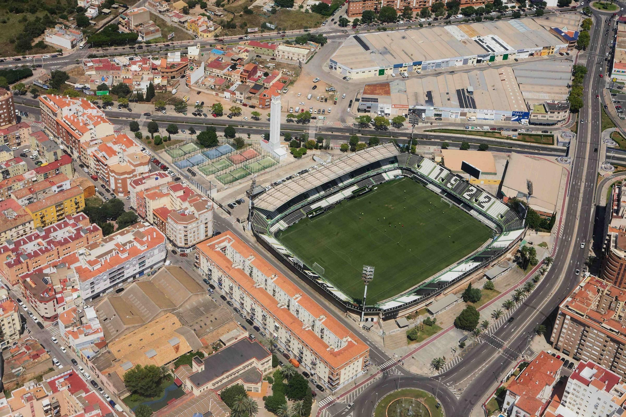 Castelló 'a vista de pájaro'