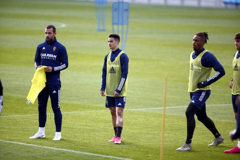 Entrenamiento del Real Zaragoza, 24 de noviembre