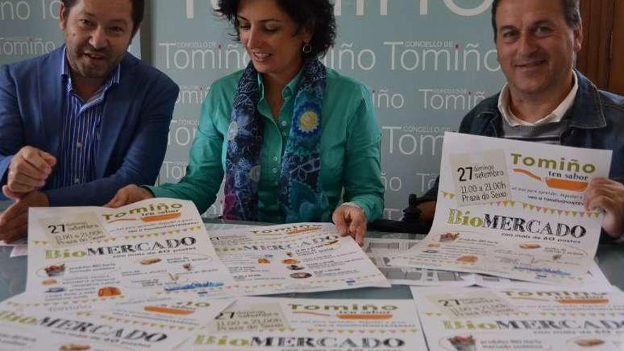 Sandra González, Antonio Tartaglione (izq.) y Carlos Rodríguez. // J. V.