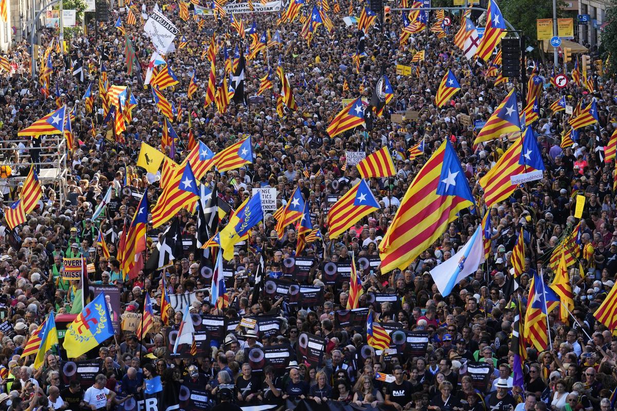 Diada en Cataluña.