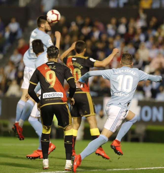 Las fotografías del partido en Balaídos entre Celta y Rayo Vallecano