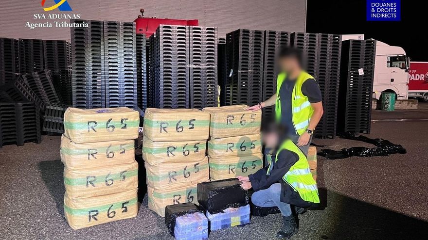 Intervenen uns 900 quilos d’haixix a Llers i Figueres en una operació contra una banda de traficants internacional