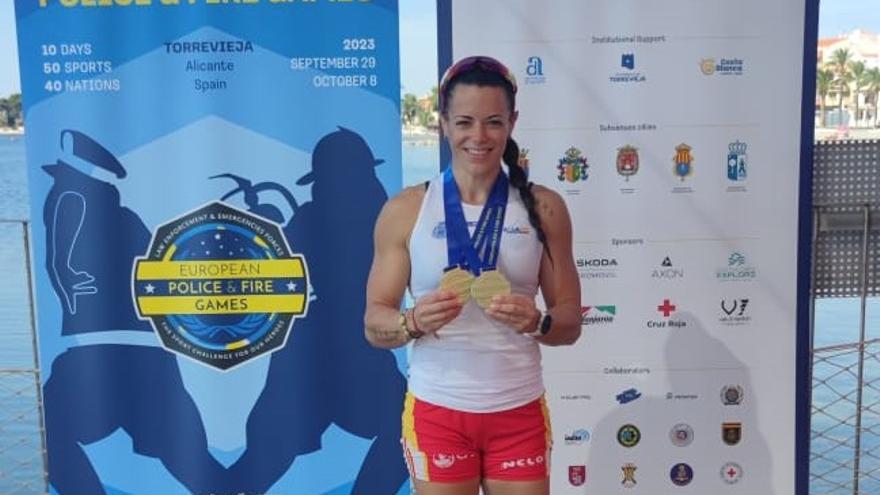 Laura Pedruelo se exhibe a nivel continental