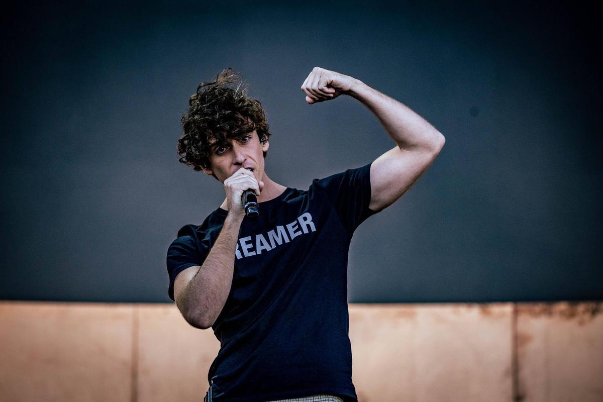 Guitarricadelafuente durante su actuación en la jornada inaugural del Primavera Sound.
